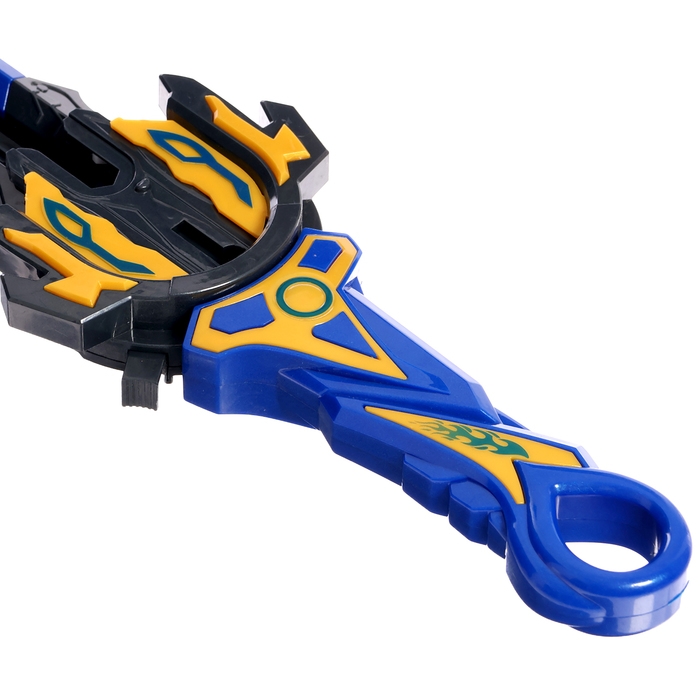 Набор волчков с мечом ULTRA SPIN «Сражение гладиаторов», 4 волчка, 2 устройства запуска, арена