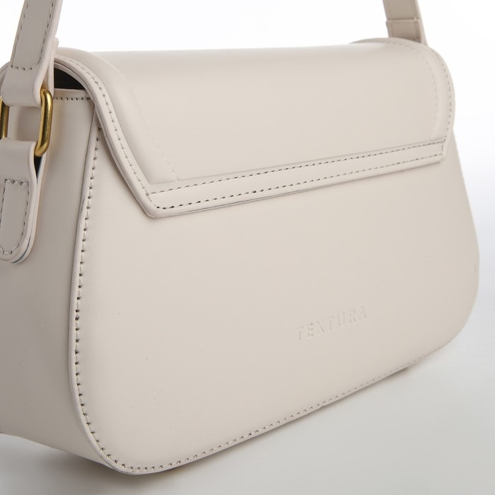 Сумка женская TEXTURA, мессенджер, средний размер, цвет молочный Сумка женская TEXTURA, мессенджер, средний размер, цвет молочный