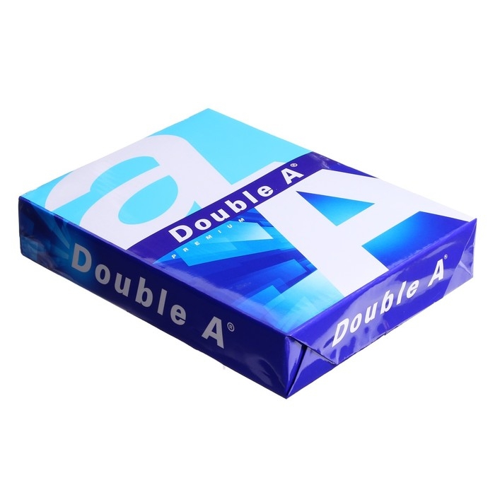 Бумага А4 500 л, DOUBLE A, 80 г/м2, белизна 163% CIE, класс А+ Бумага А4 500 л, DOUBLE A, 80 г/м2, белизна 163% CIE, класс А+