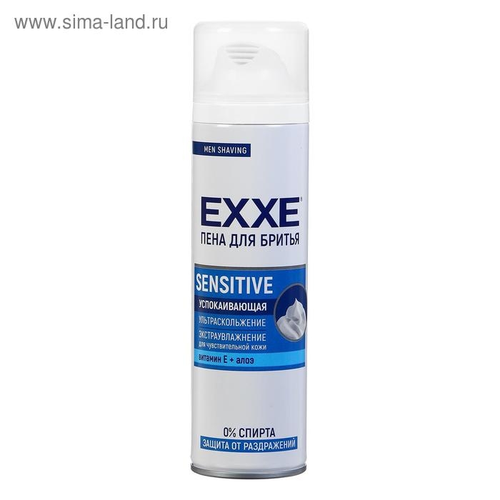 Пена для бритья Exxe Sensitive, для чувствительной кожи, 200 мл Пена для бритья Exxe Sensitive, для чувствительной кожи, 200 мл