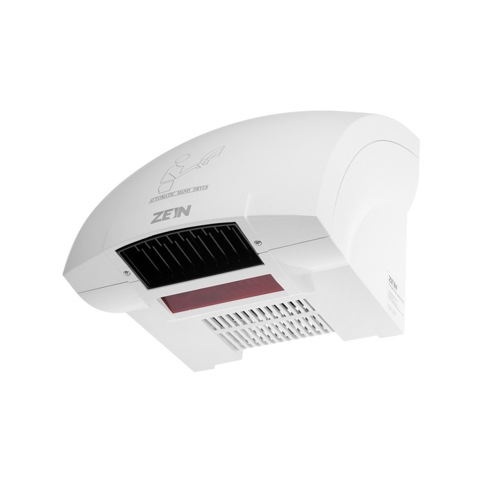 Сушилка для рук ZEIN HD224, 2 кВт, 240х240х230 мм, белая Сушилка для рук ZEIN HD224, 2 кВт, 240х240х230 мм, белая
