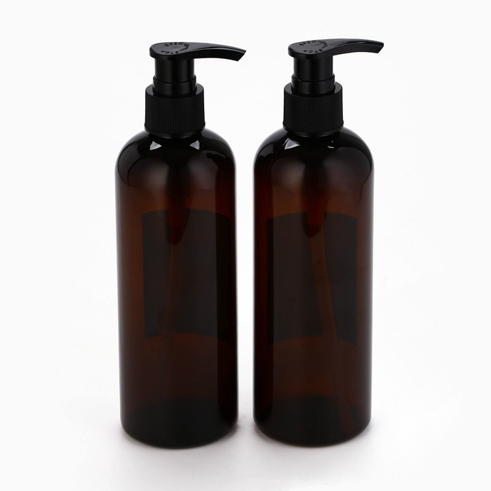 Дозатор для шампуня и кондиционера Sweet home, 300 мл., набор 2 шт. Дозатор для шампуня и кондиционера Sweet home, 300 мл., набор 2 шт.