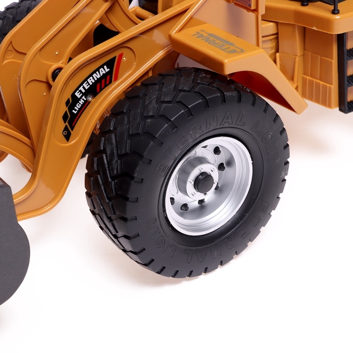 Машинка радиоуправляемая «Стройка», погрузчик, аккумулятор, световые, звуковые и дымовые эффекты Машинка радиоуправляемая «Стройка», погрузчик, аккумулятор, световые, звуковые и дымовые эффекты