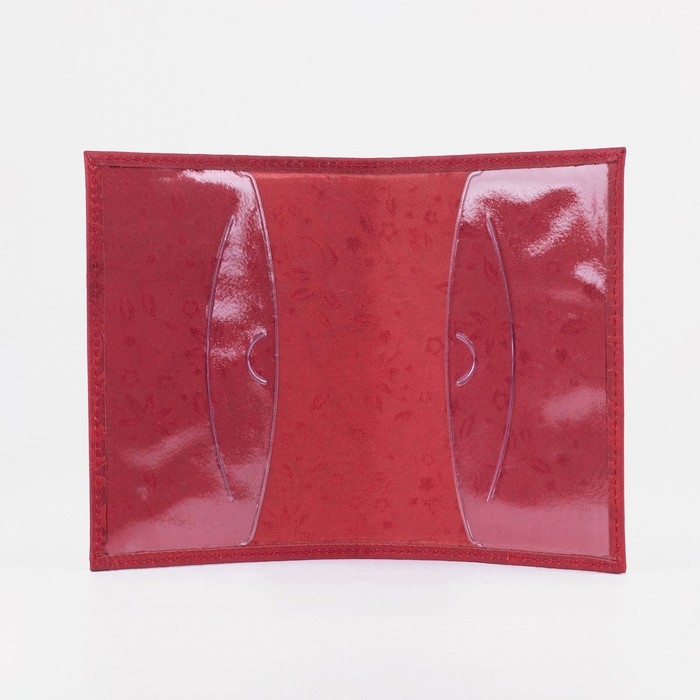 Обложка для паспорта, цвет красный Обложка для паспорта, цвет красный