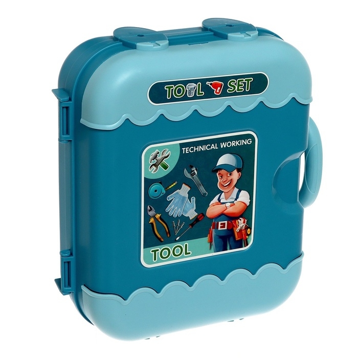 Набор детских инструментов в чемодане «Мастерёнок», 24 элемента Набор детских инструментов в чемодане «Мастерёнок», 24 элемента