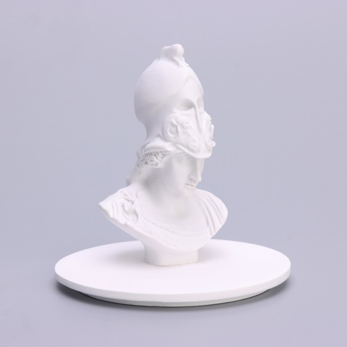 Свеча в бетоне ароматическая  Свеча в бетоне ароматическая "Бог Арес", 13х7 см, цветущий жасмин, соевый воск, 160 г