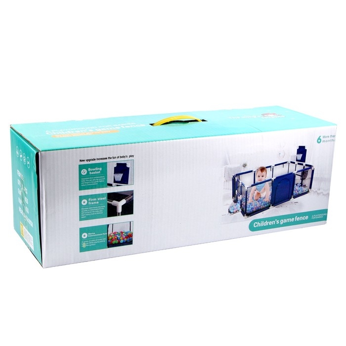 Детский сухой бассейн «Мечта» большой, размер: 235 × 129 × 107 см Детский сухой бассейн «Мечта» большой, размер: 235 × 129 × 107 см