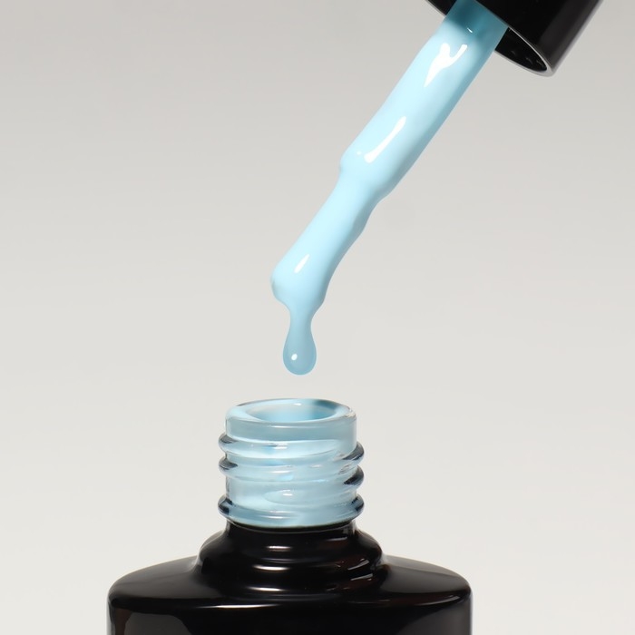 База камуфлирующая для ногтей, 3-х фазная, 8мл, LED/UV, цвет голубой (032) База камуфлирующая для ногтей, 3-х фазная, 8мл, LED/UV, цвет голубой (032)