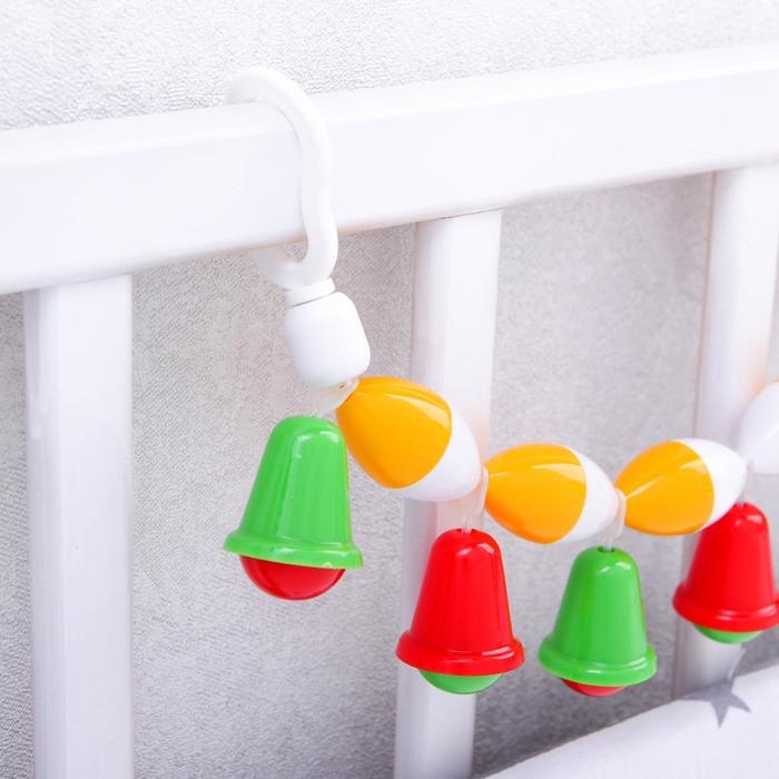 Растяжка на коляску/кроватку «Подвеска», цвет МИКС, Аэлита Растяжка на коляску/кроватку «Подвеска», цвет МИКС, Аэлита