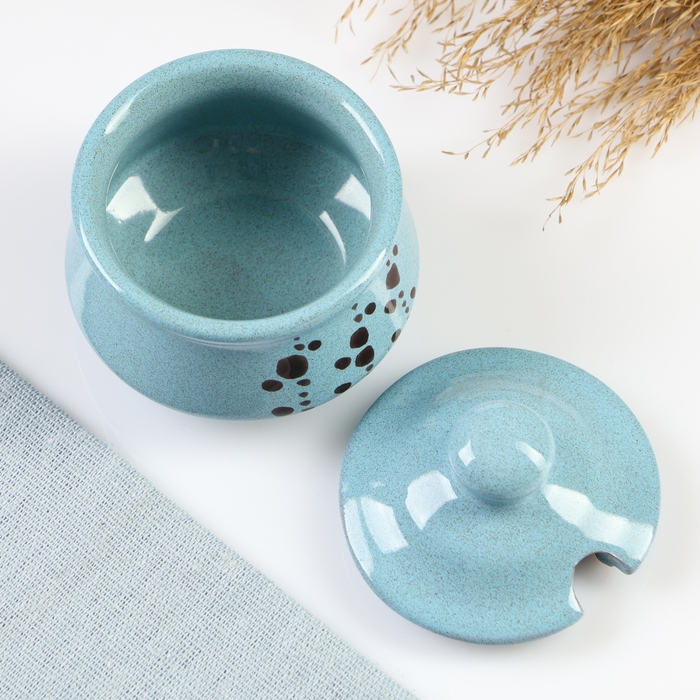 Солонка  Солонка "Псковская" 0,08л / 7,5х7,5см, блюз