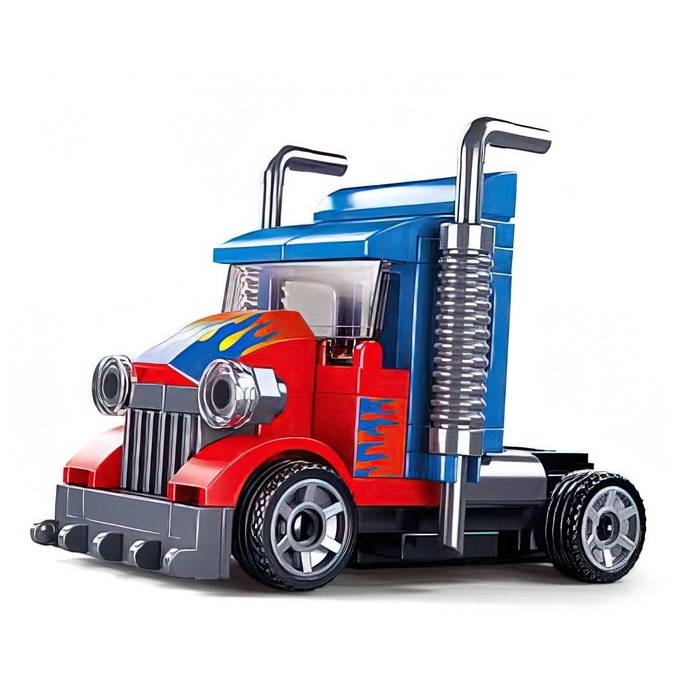 Конструктор инерционный Механо &laquo;Грузовик&raquo;, 50 деталей