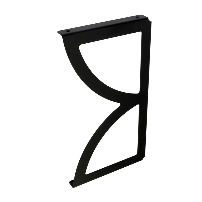 Кронштейн DELТА, двойной, мод.2, 195х355, 2 шт, цвет черный Кронштейн DELТА, двойной, мод.2, 195х355, 2 шт, цвет черный