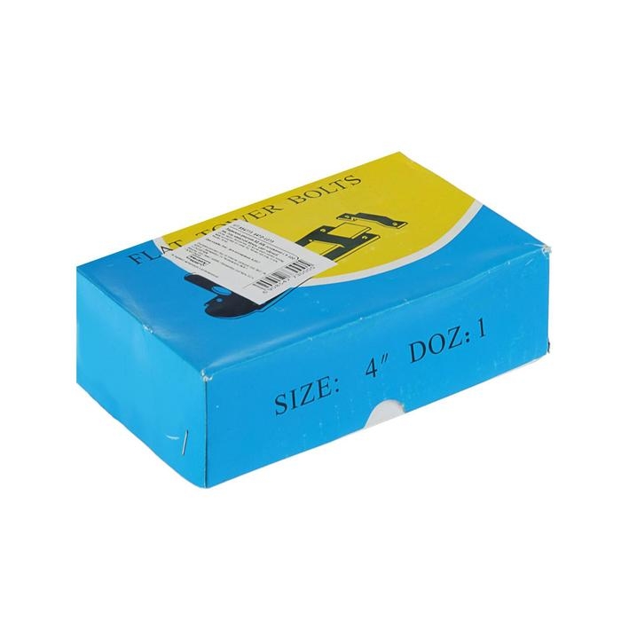 Задвижка дверная плоская 10 см, 2мм, оцинков/крашеная Задвижка дверная плоская 10 см, 2мм, оцинков/крашеная