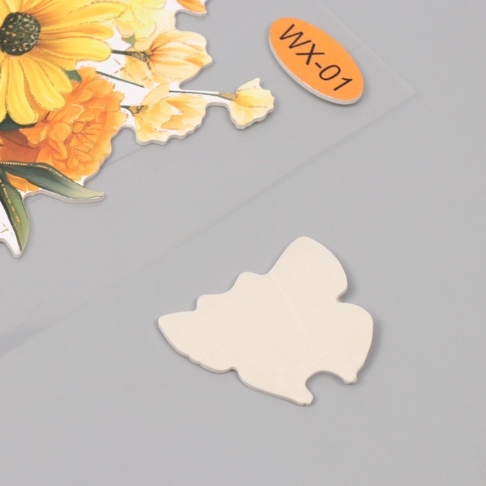 Наклейка пластик интерьерная Наклейка пластик интерьерная "Подсолнухи" 40х31 см