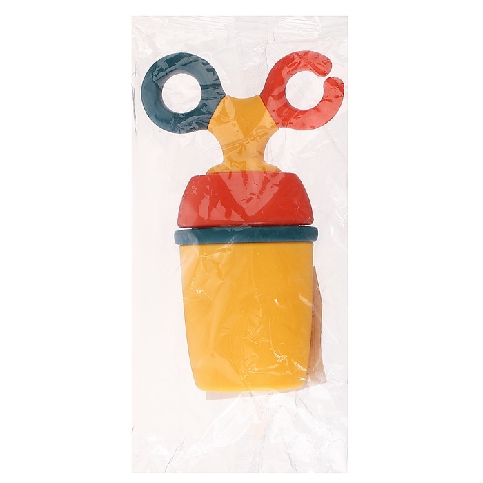 Ниблер для прикорма, с силиконовой сеточкой, вращающийся поршень, цвет МИКС Ниблер для прикорма, с силиконовой сеточкой, вращающийся поршень, цвет МИКС