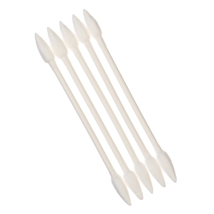 Ватные палочки, пакет 100 шт.,  наконечник - острый, хлопок/бумага(стик) Ватные палочки, пакет 100 шт.,  наконечник - острый, хлопок/бумага(стик)