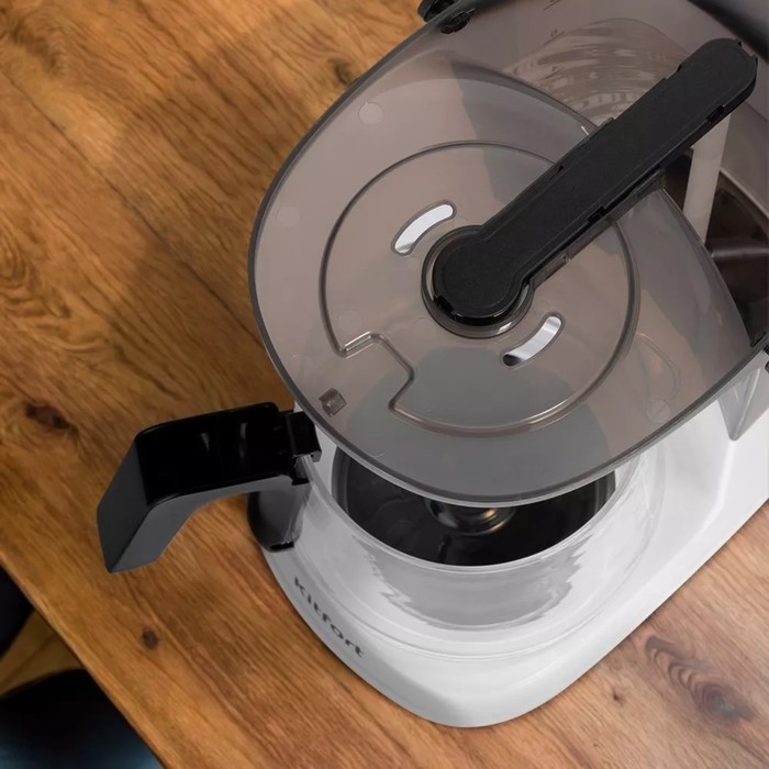 Кофеварка Kitfort КТ-7218, капельная, 750 Вт, 1.25 л, чёрно-белая Кофеварка Kitfort КТ-7218, капельная, 750 Вт, 1.25 л, чёрно-белая