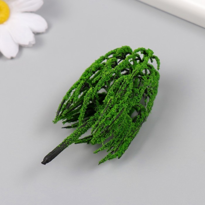 Искусственное растение для творчества пластик Искусственное растение для творчества пластик "Плакучая ива" 8 см