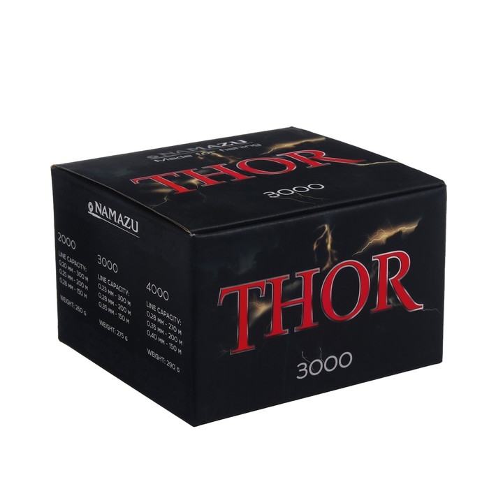 Катушка б/ин Namazu Pro Thor TH3000, 8+1 подшипник, 5.1:1, металлическая шпуля + пластиковая Катушка б/ин Namazu Pro Thor TH3000, 8+1 подшипник, 5.1:1, металлическая шпуля + пластиковая