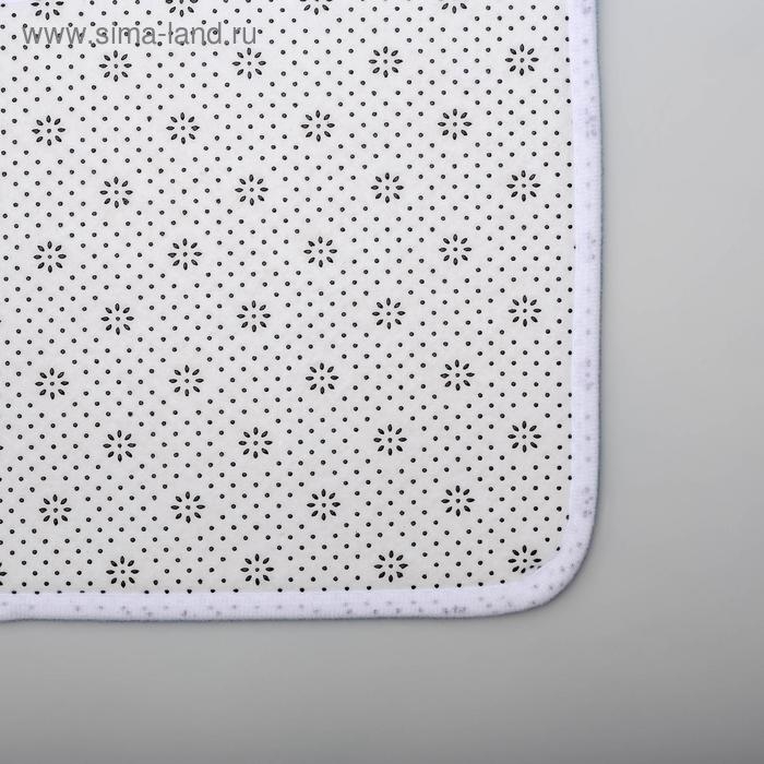 Набор ковриков для ванной и туалета Доляна «Морские звёзды», 2 шт, 40×45, 45×75 см