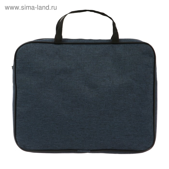 Папка с ручками А4, 350 х 270 х 60 мм, текстильная, Офис Премиум ПДМ-111 Папка с ручками А4, 350 х 270 х 60 мм, текстильная, Офис Премиум ПДМ-111 "Маренго"