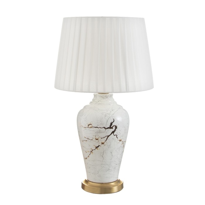 Настольная лампа Настольная лампа "Краки" E27 40Вт белый 34х34х62 см RISALUX