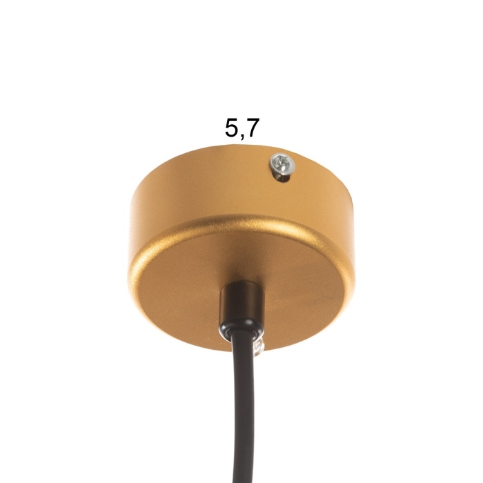 Светильник Светильник "Лукас" LED 5Вт 4000К матовое золото 5х5х30-130см