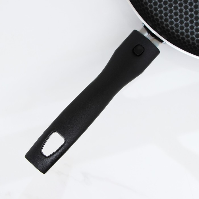 Сковорода Discovery, d=26 см, стеклянная крышка, съёмная ручка, антипригарное покрытие Сковорода Discovery, d=26 см, стеклянная крышка, съёмная ручка, антипригарное покрытие