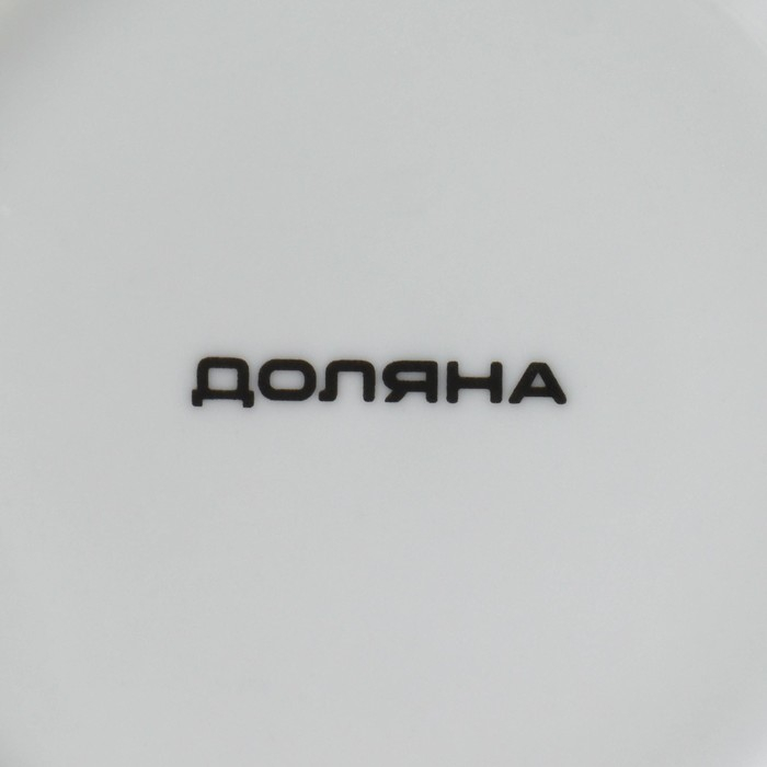 Чайная пара керамическая Доляна «Пелагея», 2 предмета: чашка 220 мл, блюдце d=14 см Чайная пара керамическая Доляна «Пелагея», 2 предмета: чашка 220 мл, блюдце d=14 см