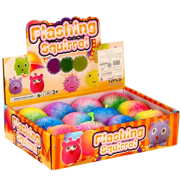 Ёжка «Пушистик» световой, цвета МИКС Ёжка «Пушистик» световой, цвета МИКС