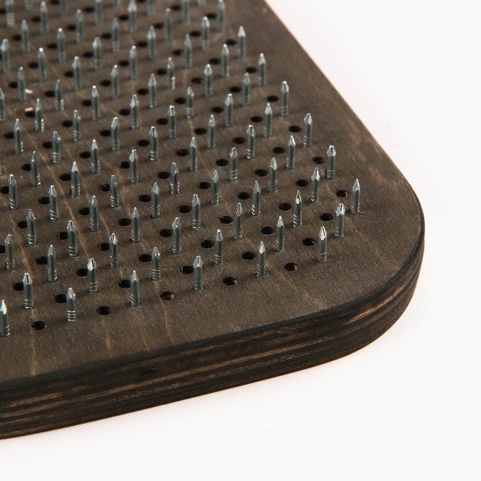 Садху, доска с гвоздями, для йоги Садху, доска с гвоздями, для йоги "Слон", 2 шт, шаг 10 мм, 33 х 15 см