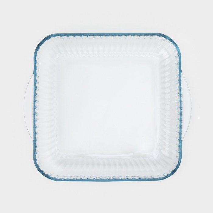 Форма стеклянная для запекания, 3,2 л, 28&times;28&times;6 см