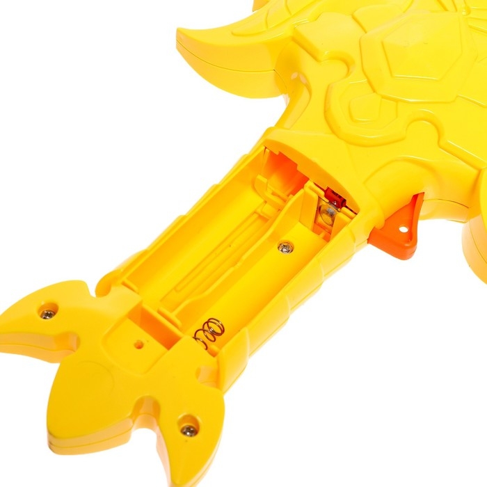 Меч с шестерёнками, световые и звуковые эффекты, подвижные детали, работает от батареек Меч с шестерёнками, световые и звуковые эффекты, подвижные детали, работает от батареек