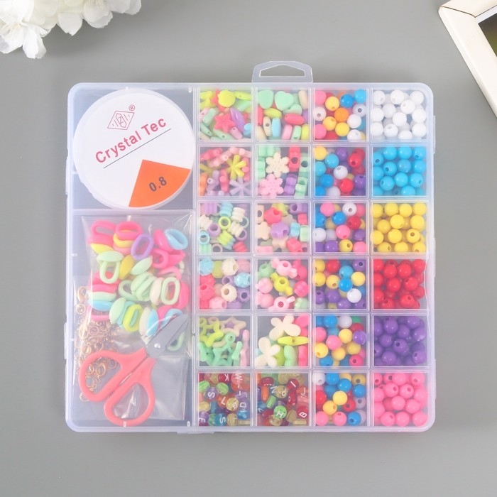 Набор бусин для рукоделия Набор бусин для рукоделия "Ассорти №2"