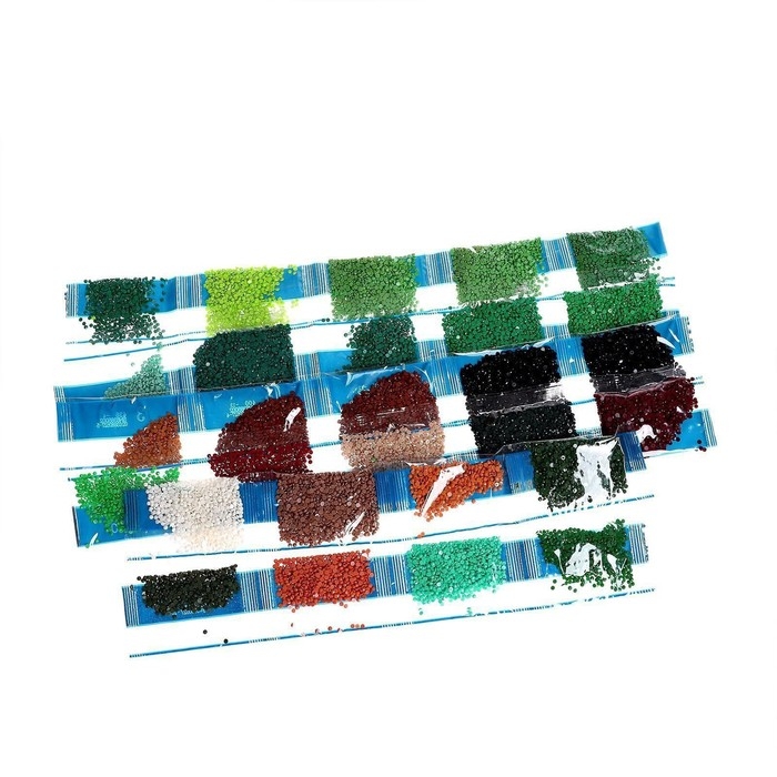 Алмазная мозаика с частичным заполнением на подрамнике «Жирафы», 50 x 60 см Алмазная мозаика с частичным заполнением на подрамнике «Жирафы», 50 x 60 см