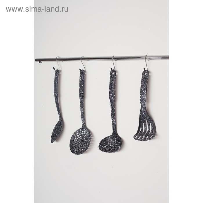 Шумовка Доляна «Мрамор», 33 см Шумовка Доляна «Мрамор», 33 см