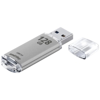 Флешка Smartbuy V-Cut, 128 Гб, USB 3.0, чт до 75 Мб/с, зап до 25 Мб/с, серая