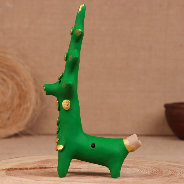 Абашевская игрушка  Абашевская игрушка "Олень-древо", 15x7x15 см, Кукушкин И.И.