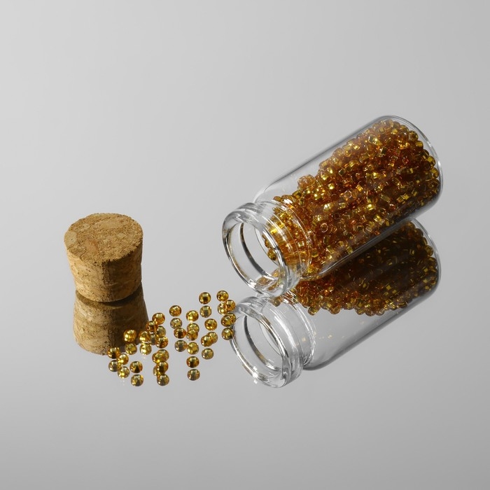 Баночки для хранения бисера, d = 2 × 4 см, 5 шт