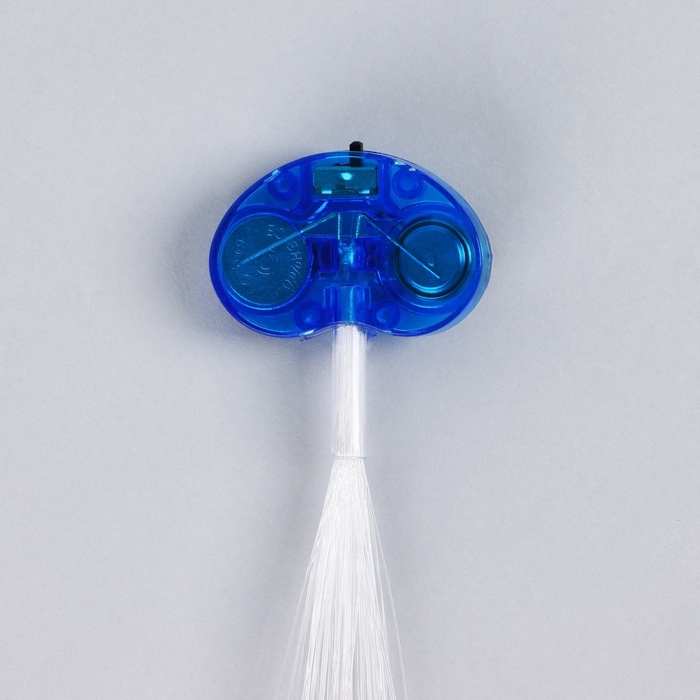 Прядь для волос на заколке, светящиеся, 3,5 х 33 см Прядь для волос на заколке, светящиеся, 3,5 х 33 см