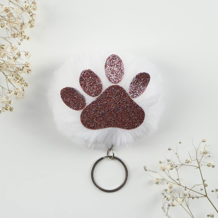 Брелок для ключей пушистик, детский &laquo;Пушистого настроения&raquo;, 9 х 10 см