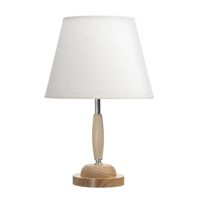 Настольная лампа Настольная лампа "Фрутекс" E27 40Вт светлое дерево 25х25х37,5 см RISALUX