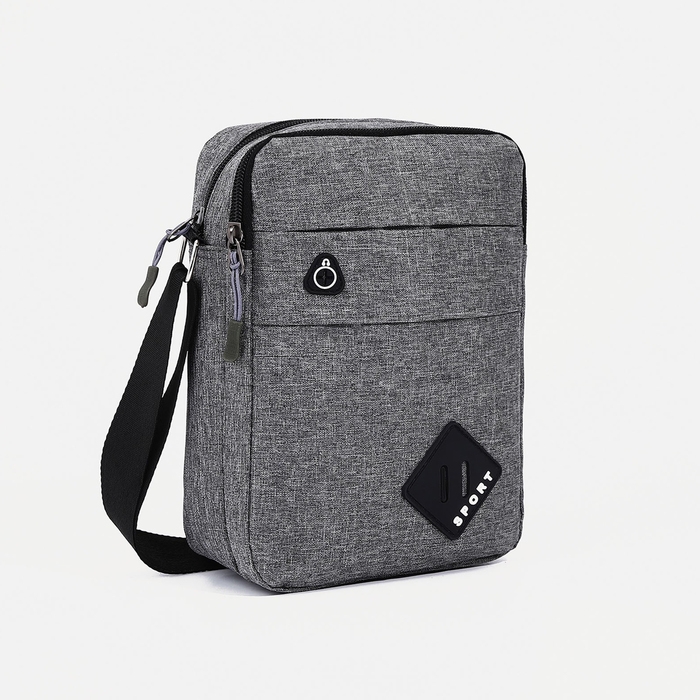 Сумка мужская, цвет серый Сумка мужская, цвет серый