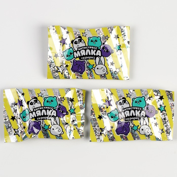 Антистресс сквиш мялка с пазлом «Веселые друзья» Антистресс сквиш мялка с пазлом «Веселые друзья»