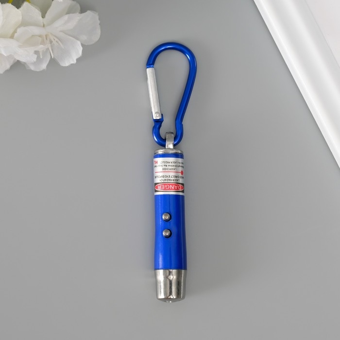 Фонарик свет с кольцом + лазер + ультрафиолет, МИКС Фонарик свет с кольцом + лазер + ультрафиолет, МИКС