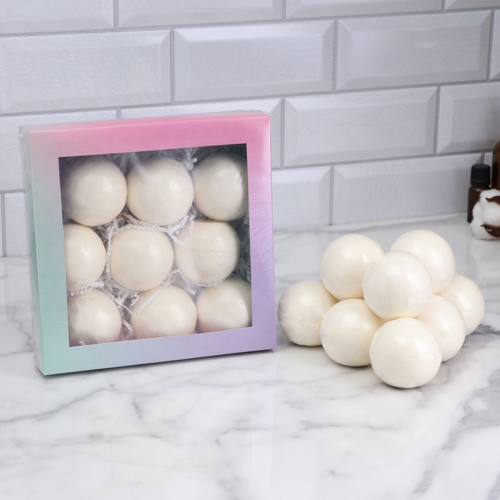 Набор бомбочек для ванны Набор бомбочек для ванны "Бурлящее СПА" 9х110 г