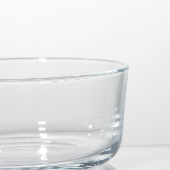 Контейнеры стеклянные с крышкой Доляна «Коралл», 390/530 мл