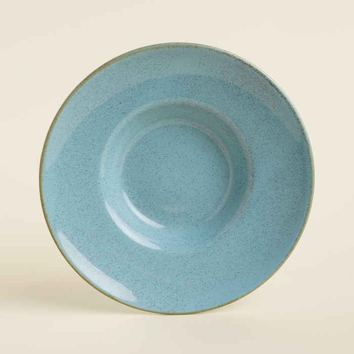 Набор тарелок для пасты SL Home «Аззура», 160 мл, d=21,5 см, цвет бирюзовый Набор тарелок для пасты SL Home «Аззура», 160 мл, d=21,5 см, цвет бирюзовый