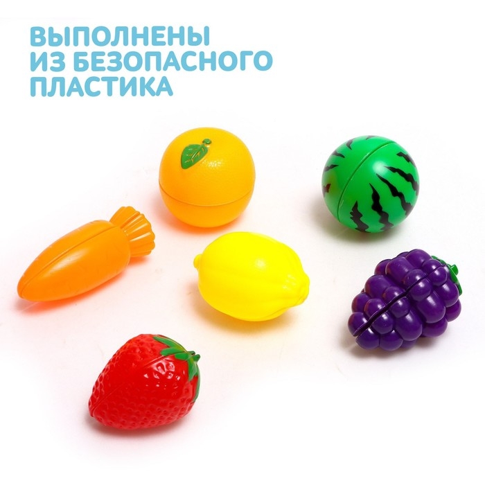 Развивающий сортер «Фрукты и Овощи», МИКС Развивающий сортер «Фрукты и Овощи», МИКС