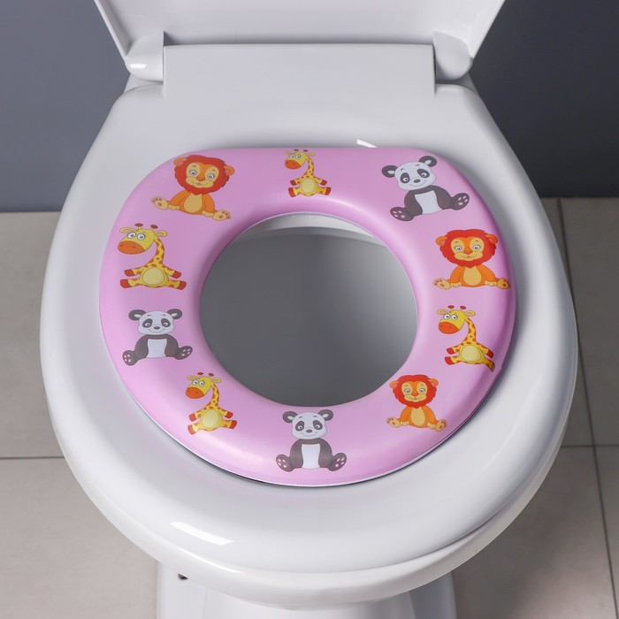 Сиденье для унитаза детское Доляна «Зверята», 27×29 см Сиденье для унитаза детское Доляна «Зверята», 27×29 см